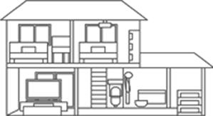 家のイラスト