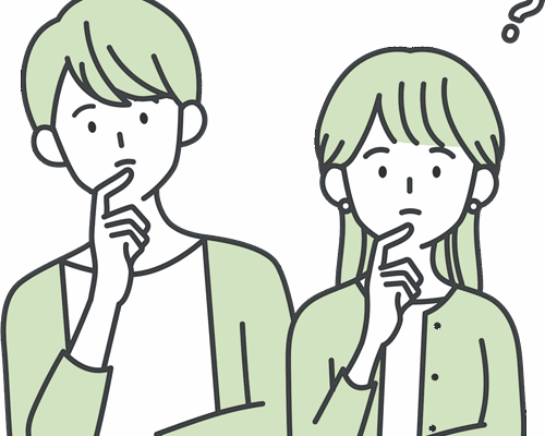 悩む夫婦