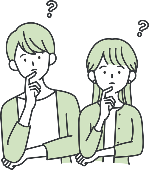 悩む夫婦