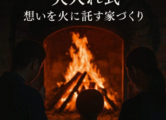 火入れ式　想いを火に託す家づくり
